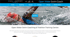 Desktop Screenshot of openwaterswimmingcoach.co.uk